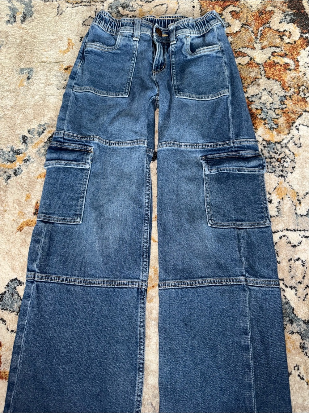 Justice Girls Stretch Denim Jeans - Size 12